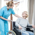 How long is the average home health care visit by the skilled nurse?