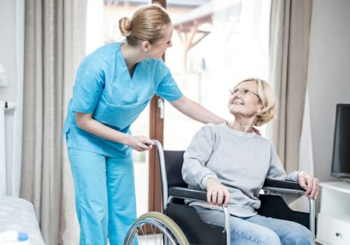 How long is the average home health care visit by the skilled nurse?